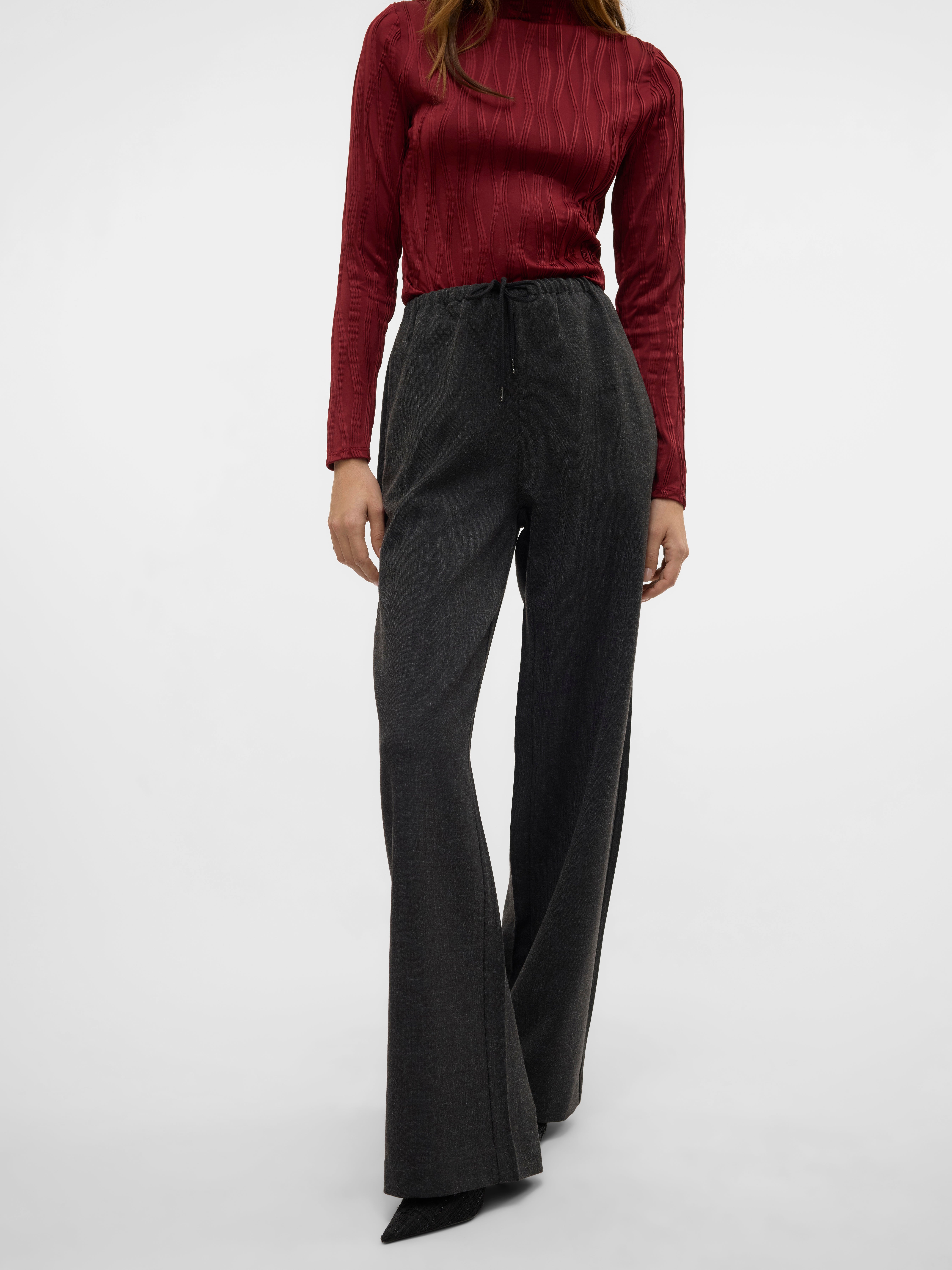 VERO MODA® VMBESTIE Mid waist Trousers