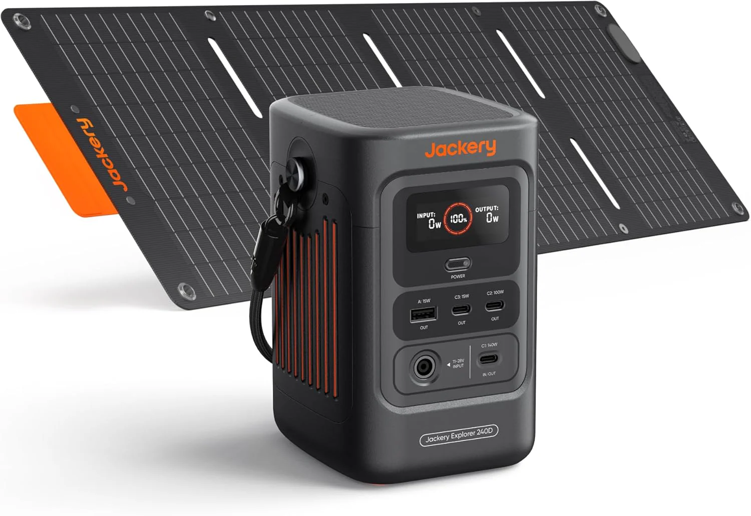 Générateur solaire portable Jackery Explorer 300 avec batterie lithium de secours de 293 Wh