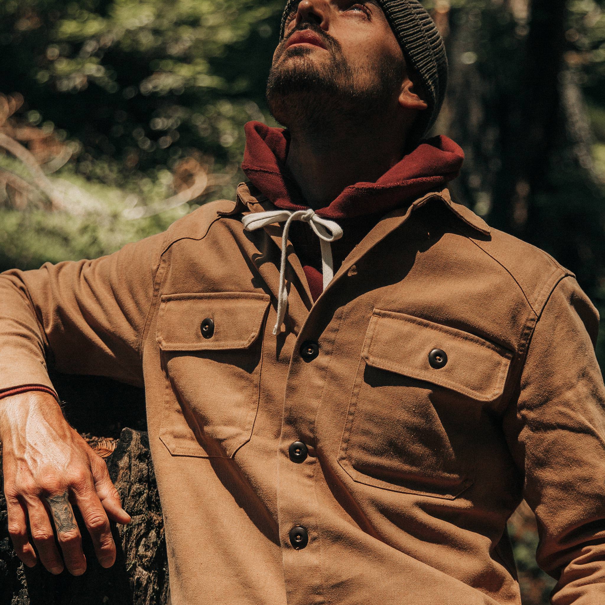 Chemise The Shop en coloris Tobacco Boss Duck