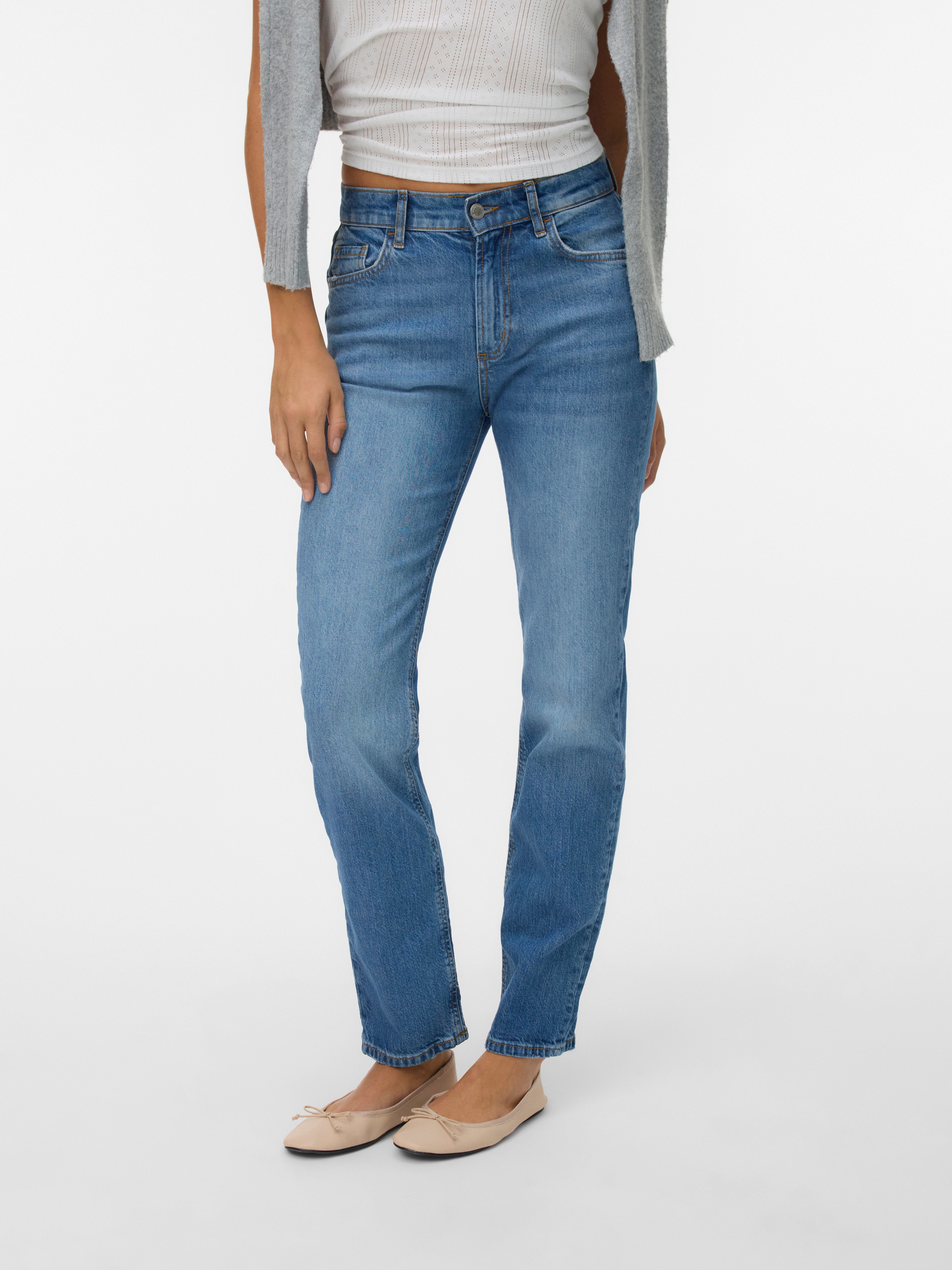 VERO MODA® VMELIA High rise Straight Fit Jeans