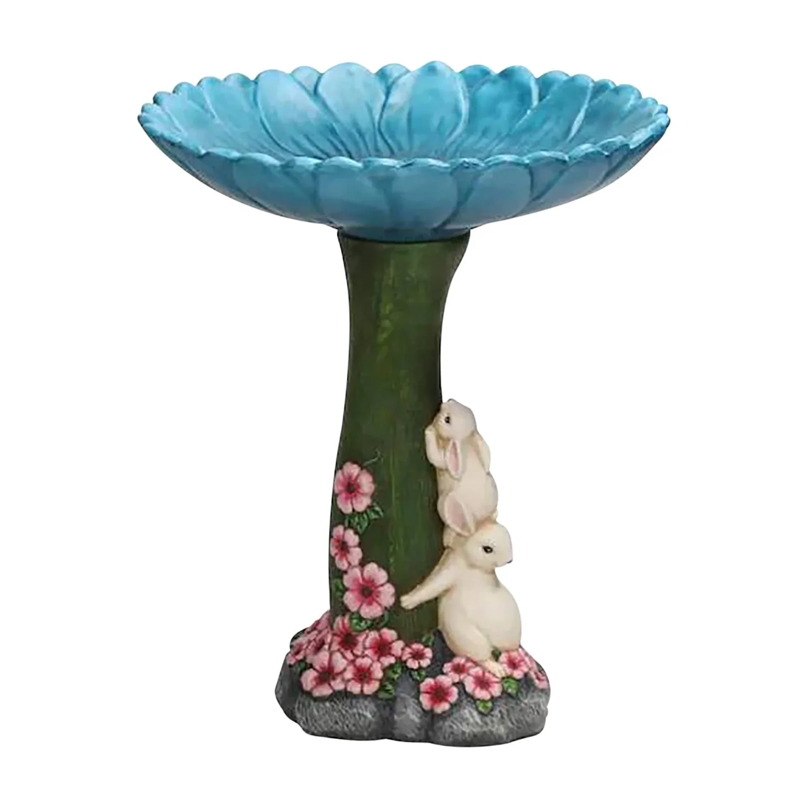 JeashCHAT Outdoor Garden Decoration Garden Decoration Bird Feeder Resin Animal Ornaments Clearance