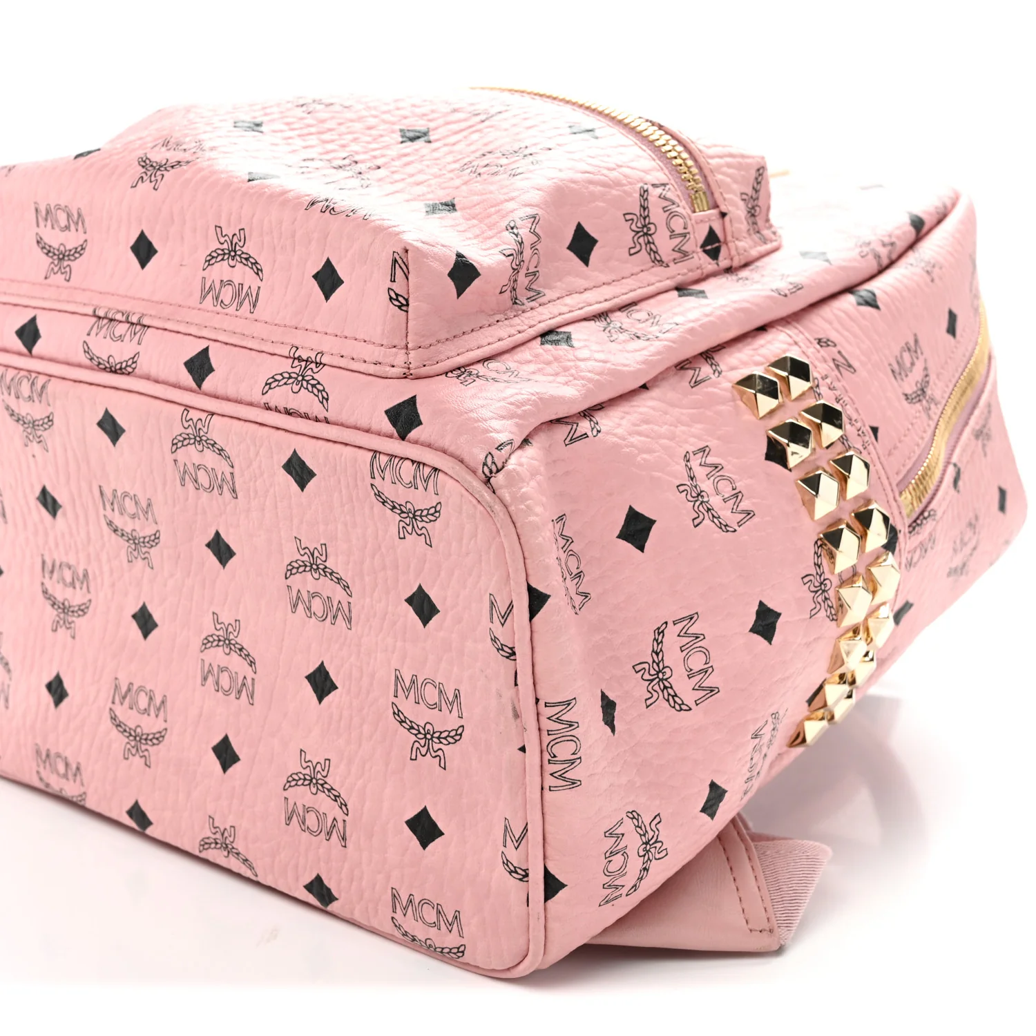 Visetos Small Side Stud Stark Backpack Soft Pink