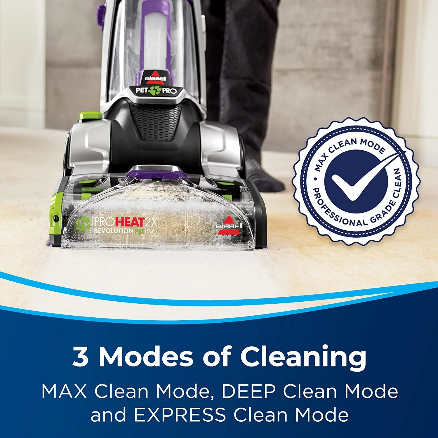 BISSELL Proheat 2X Revolution Pet Pro Plus Upright Deep Cleaner 3588F