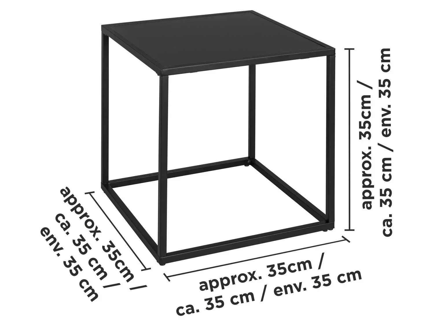 LIVARNO Set de tables d'appoint San Diego