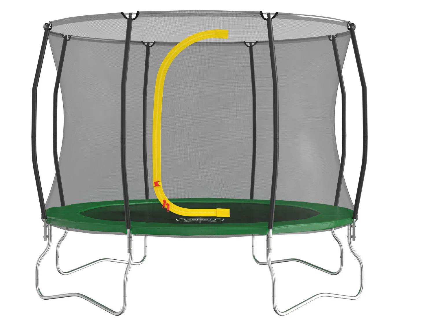 Playtive Trampoline de jardin avec filet de scurit,  305 cm
