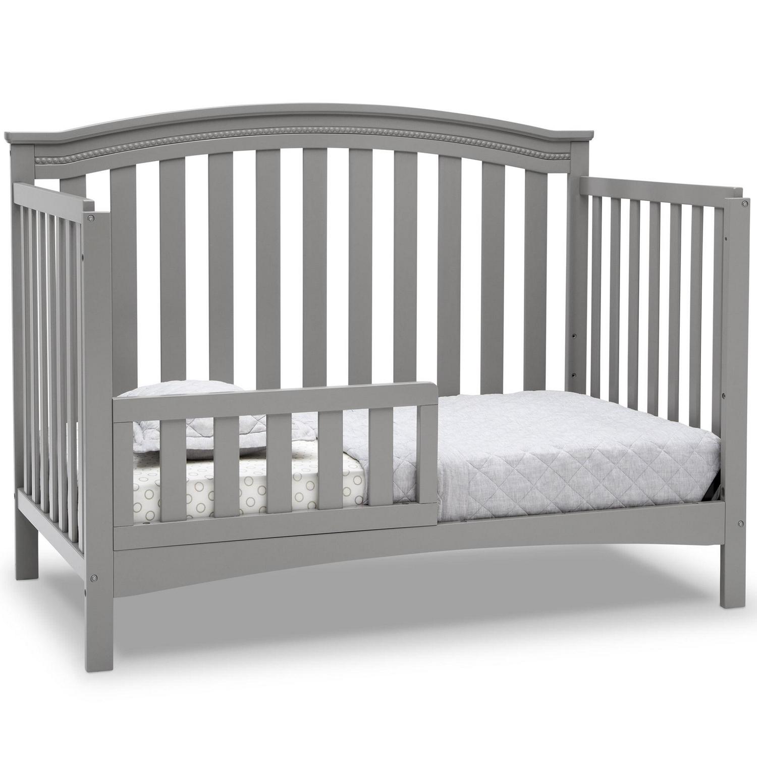 Waverly 6-in-1 Convertible Baby Crib. Grey - Image 3