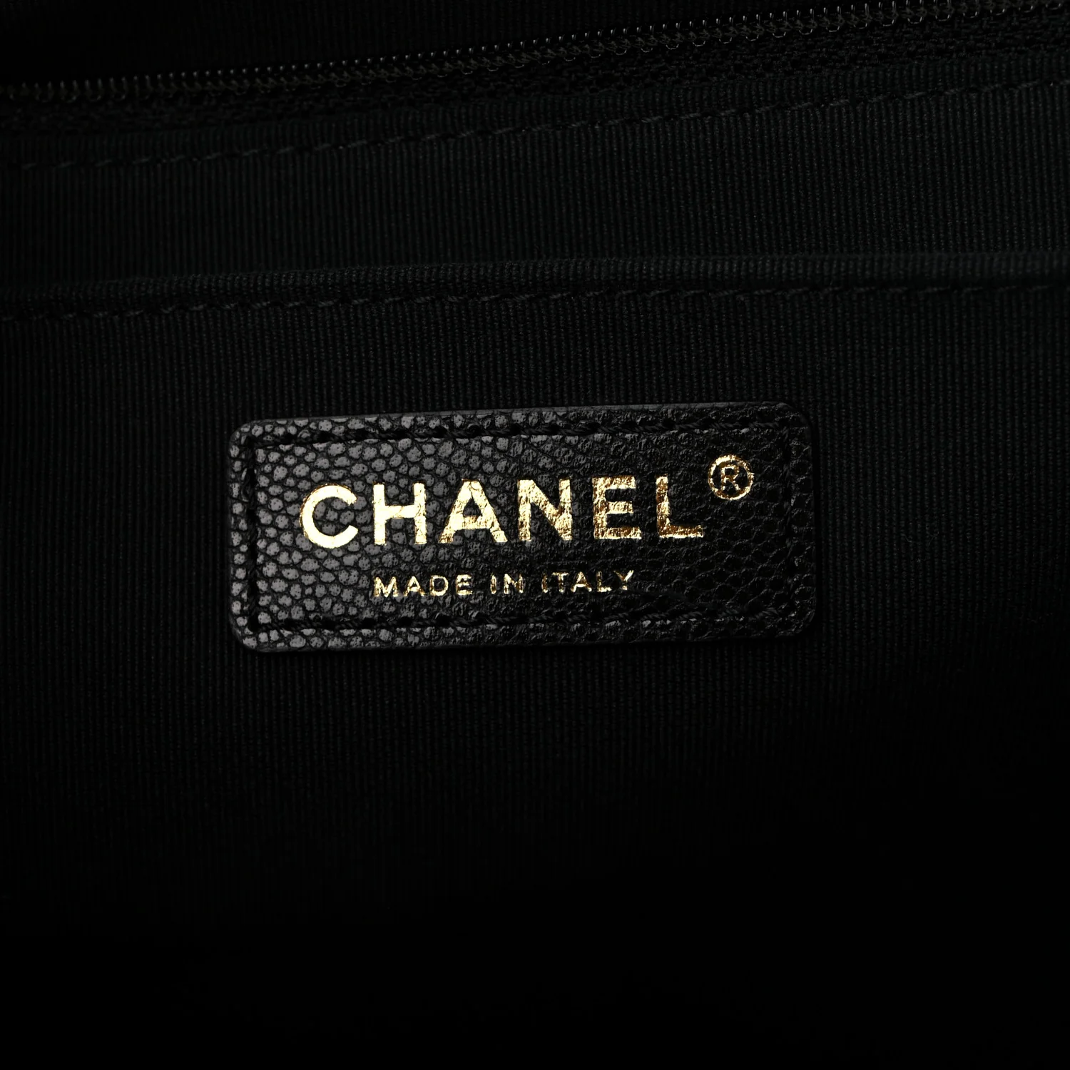 Caviar Quilted XXL Travel Flap Bag Black