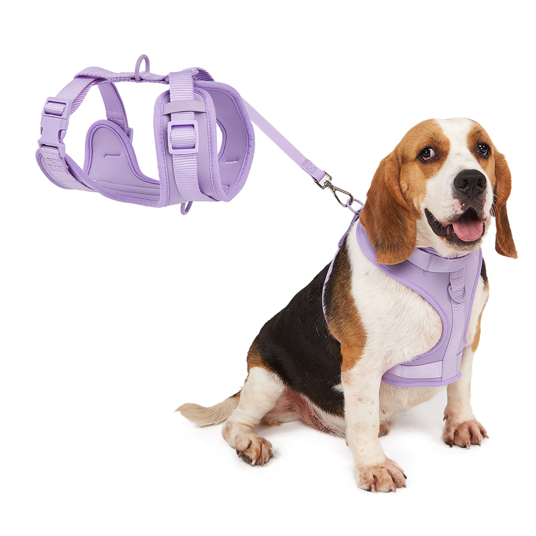 6-Color Adjustable Pet Collar Vest Comfortable Harness for Dogs and Cats with Easy-to-Fit Chest Straps