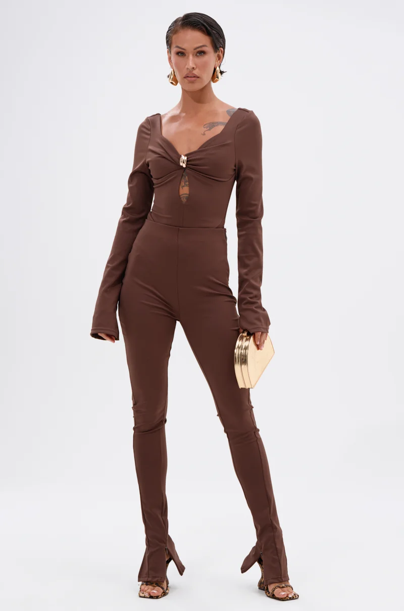 LUX LIFE SEAMLESS LEGGING IN BROWN - Akira Store