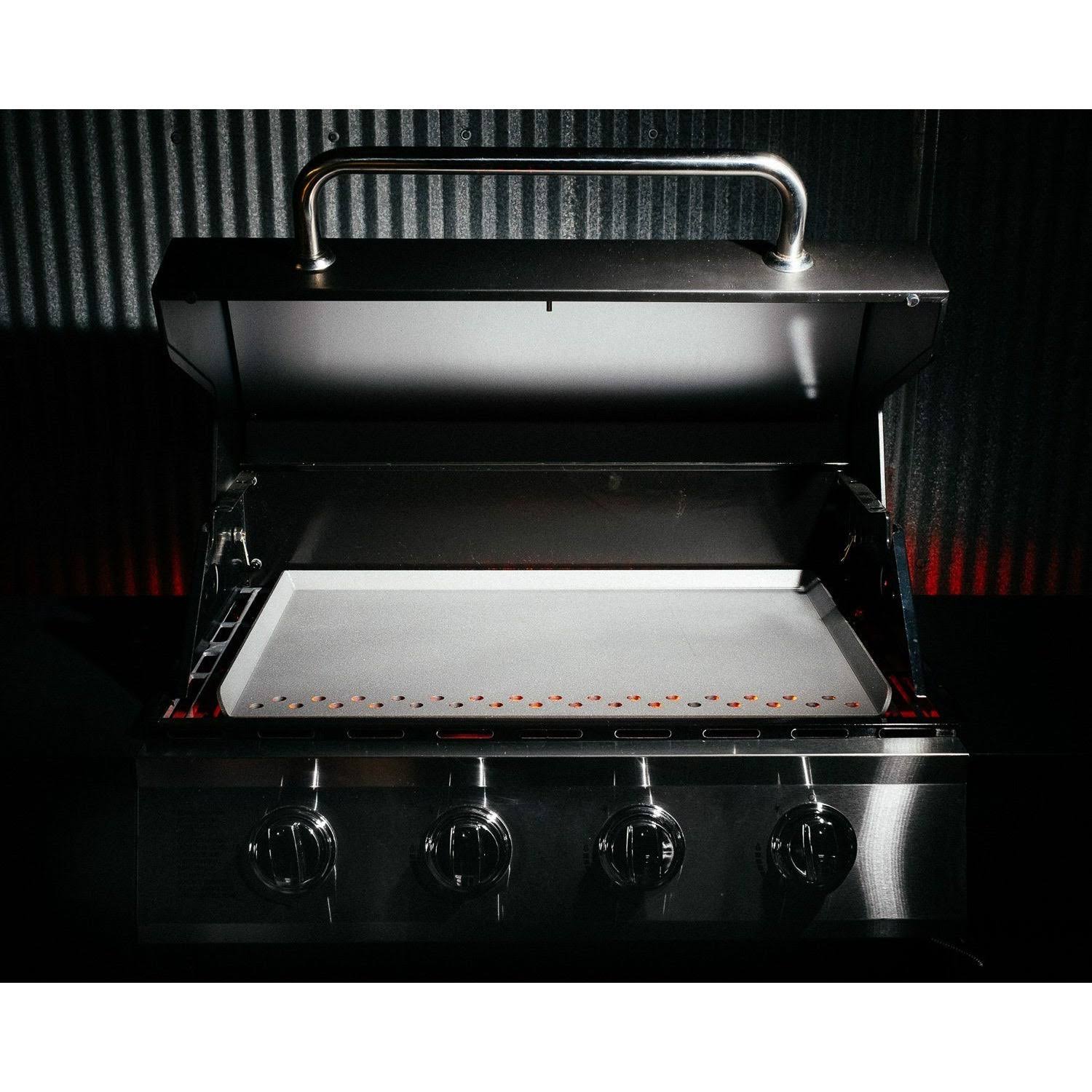 Flat Top for Outdoor Grill, No Sleeve / No Pre-Season