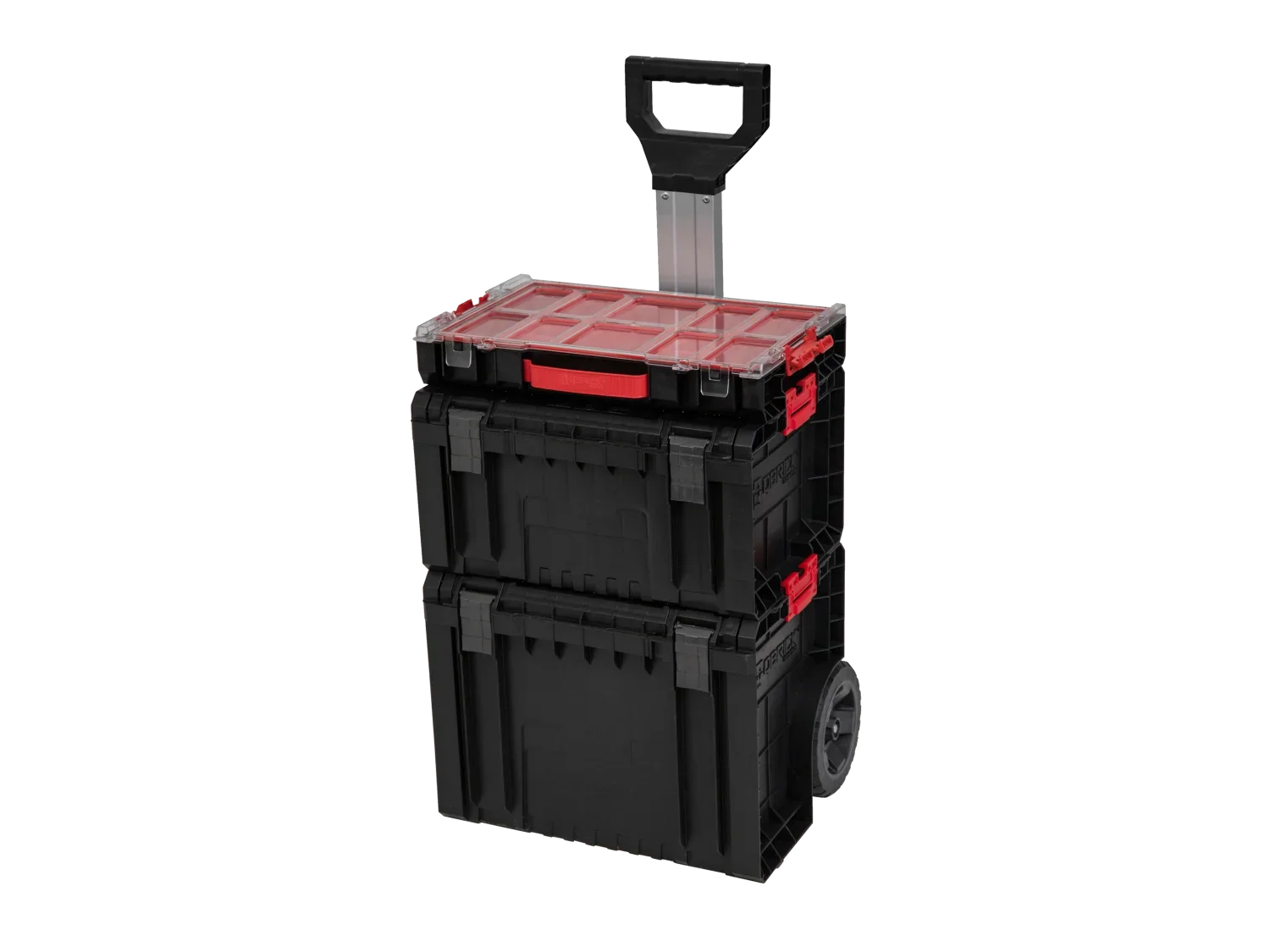 Qbrick System Kit caisse  outils sur roulettes, 3 pices