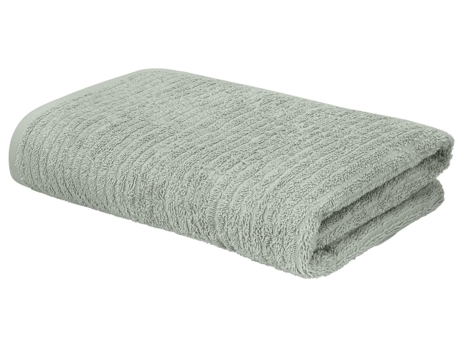 LIVARNO Drap de douche en ponge, 70 x 140 cm