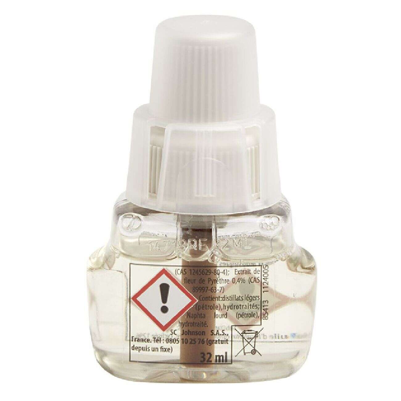 Recharge liquide antimoustique Raid avec recharge 45 nuits 32ml