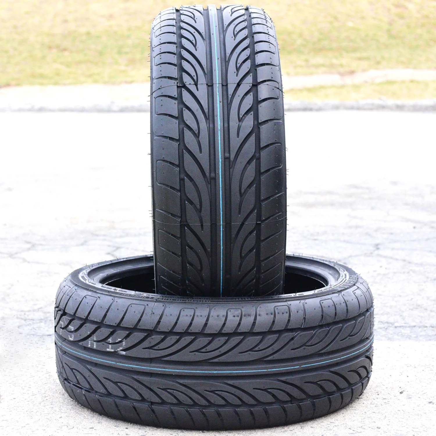 Pair of 2 (TWO) Hena 215/45R17 ZR 91W XL A/S High Performance Tires Fits: 2011-13 Honda Civic Si, 2010-11 Toyota Prius Base - Image 3