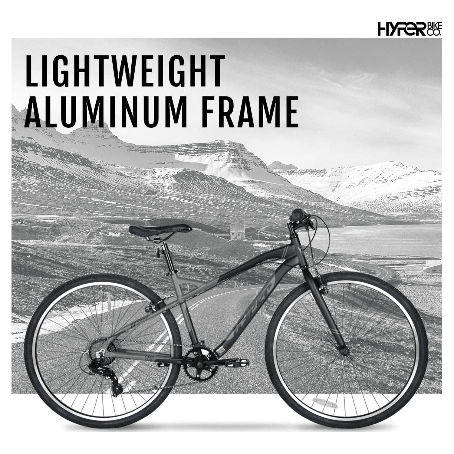 700c Urban Bike for Adults, Gray, Character Group: Urban - Image 3