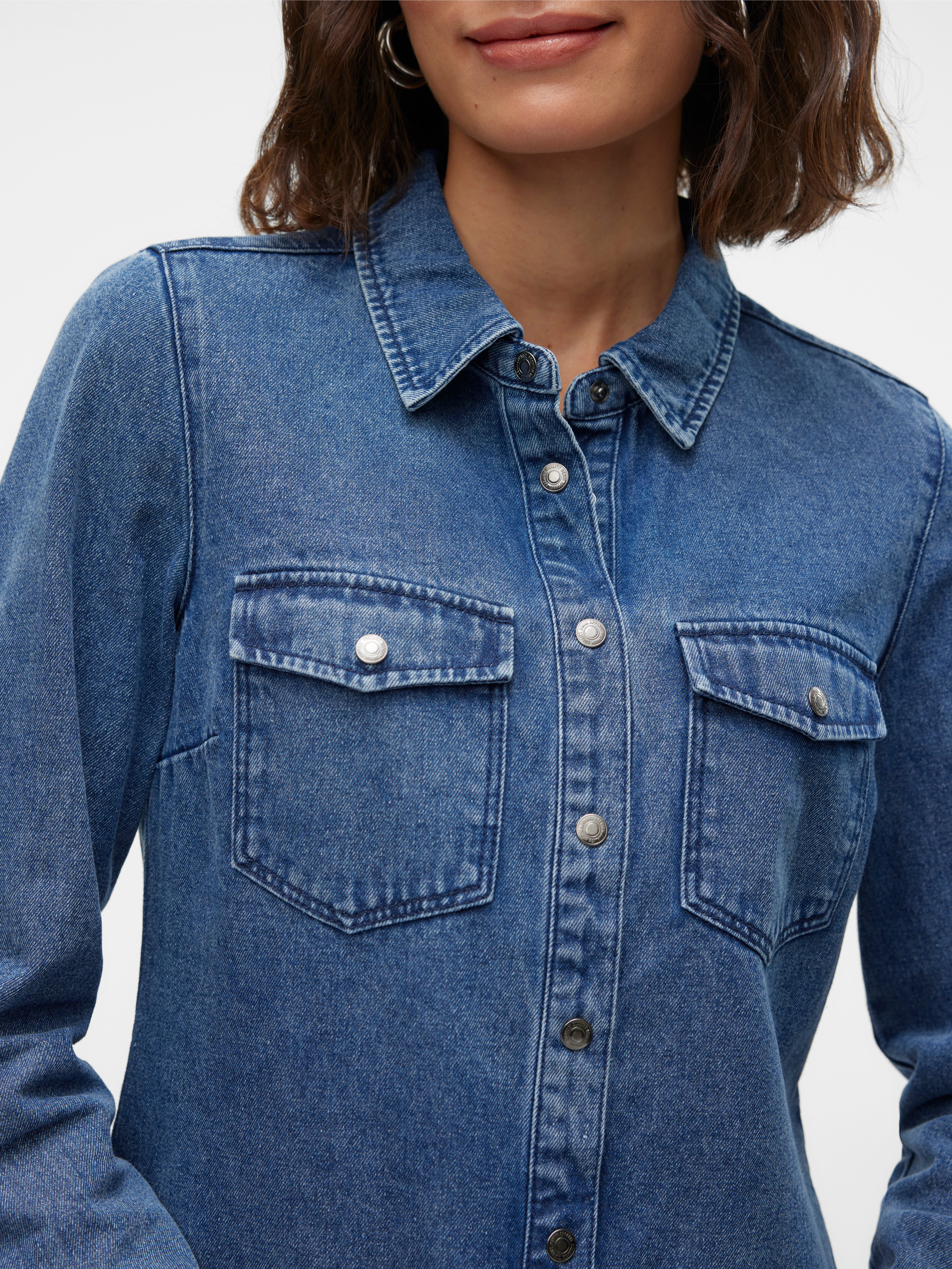 VERO MODA® VMJENNIE Denim shirt