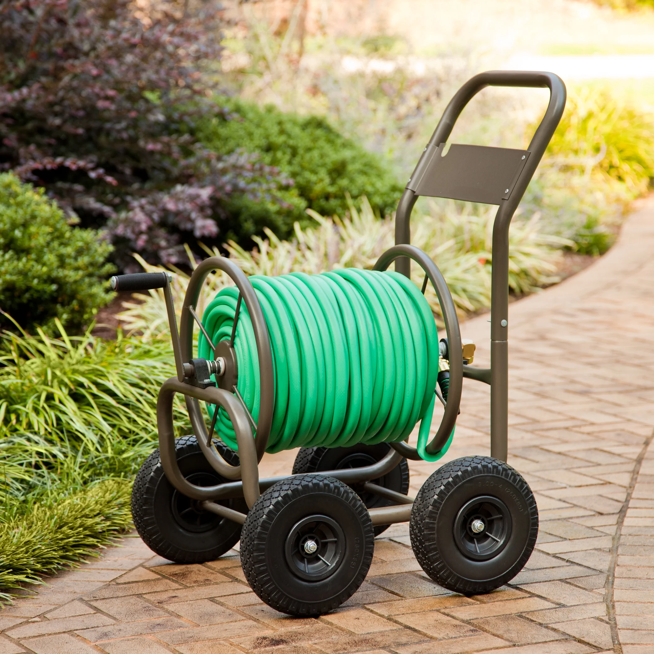 Liberty Garden Garden Hose Reel, Cart, 6 in, Steel 840 - 2