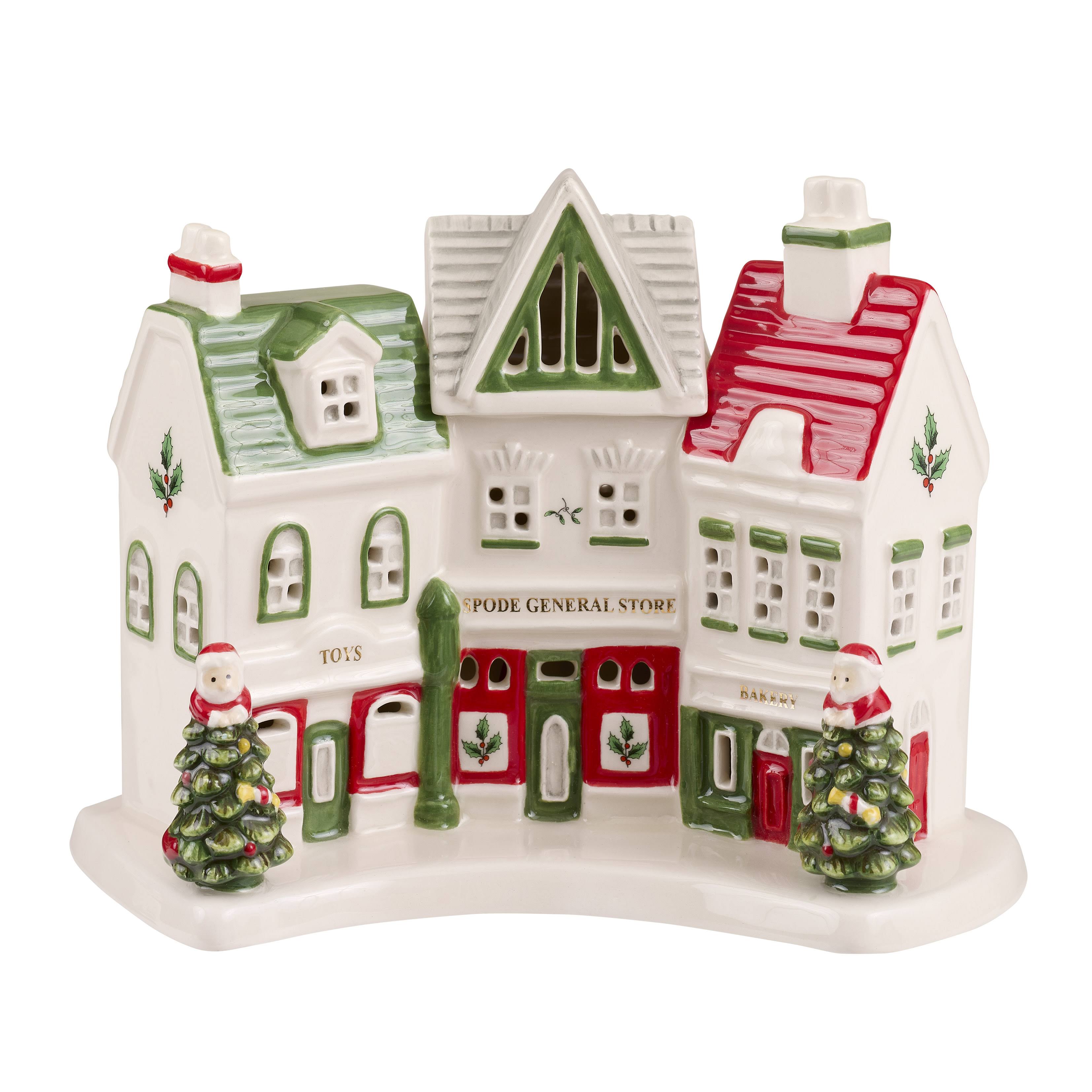 Spode Christmas Tree 5 in. Christmas Village Shoppes