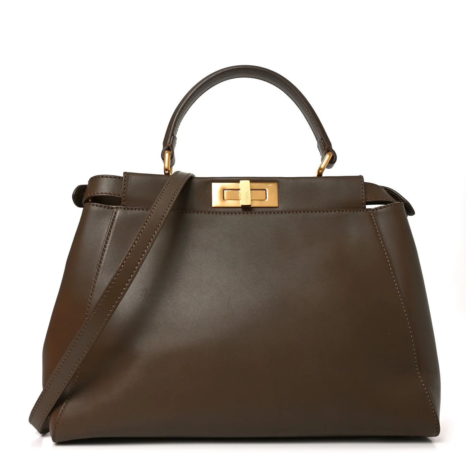 Vitello Morgan Snakeskin Medium Peekaboo Iconic Satchel Foresta