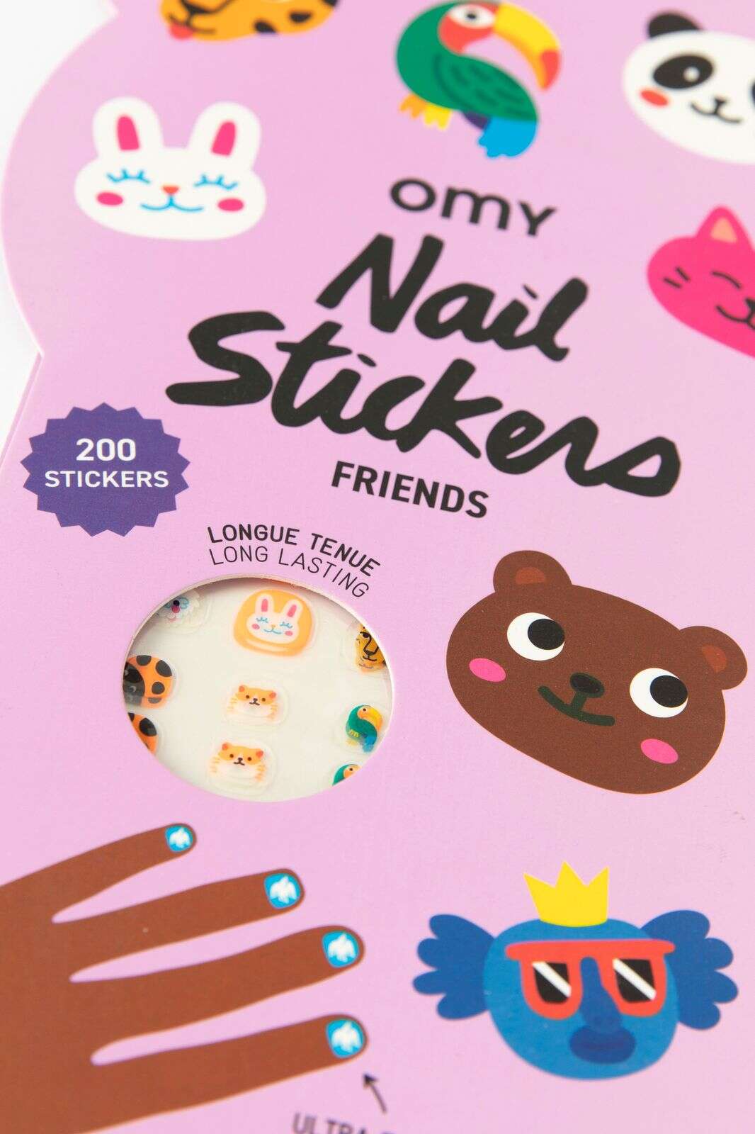 OMY nagelstickers dierenvriendjes