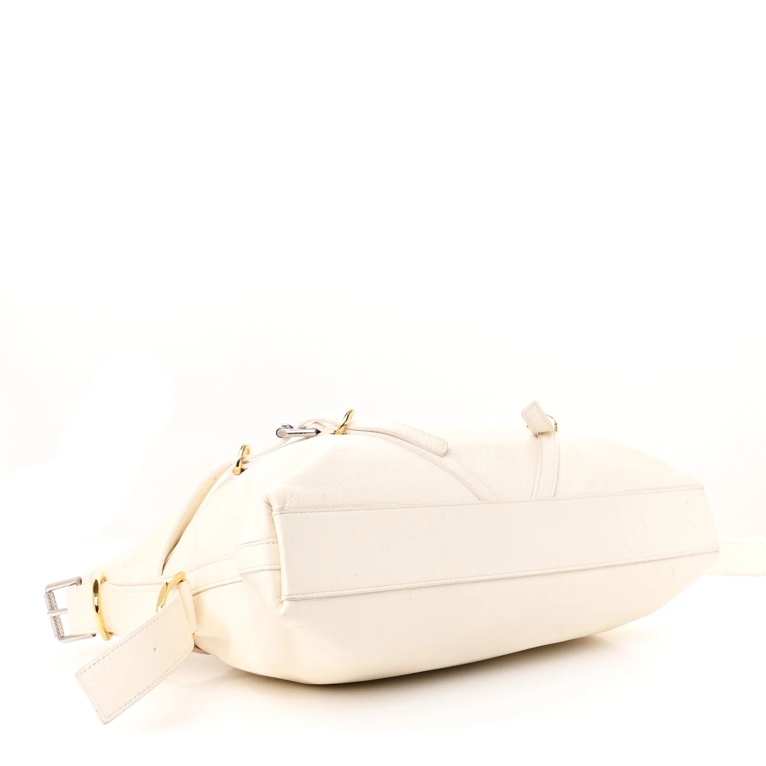Calfskin Medium Voyou Bag Ivory
