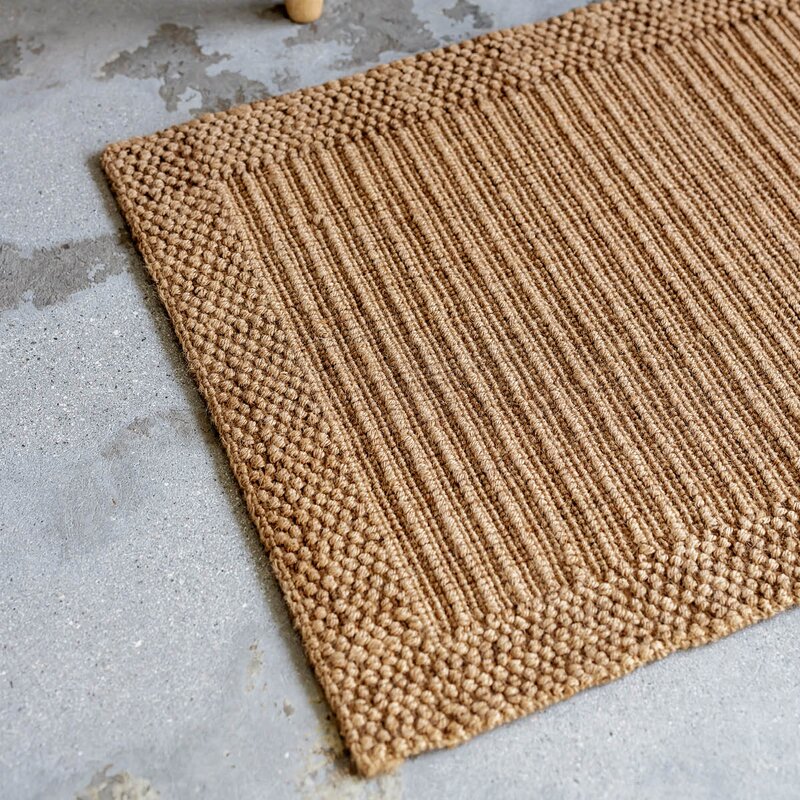 Ponsa jute dørmatte 60x90 cm