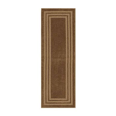 Mohawk Home EverStrand Othello 20x60 Washable Indoor Rectangular Runner | Beige | 5 ft Runner | Rugs + Floor Coverings Runners | Skid Resistant