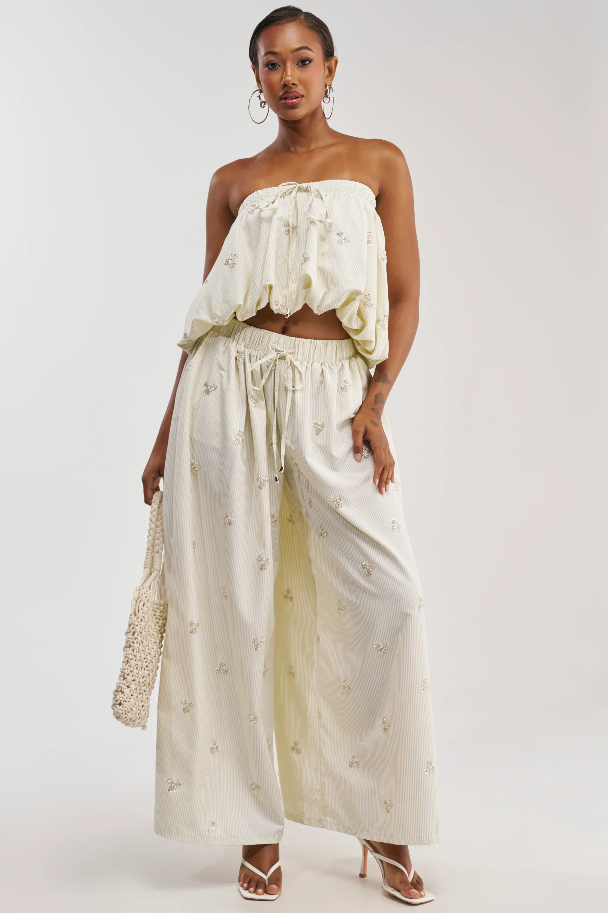 LIGHT AND AIRY POPLIN PANT - Akira Store
