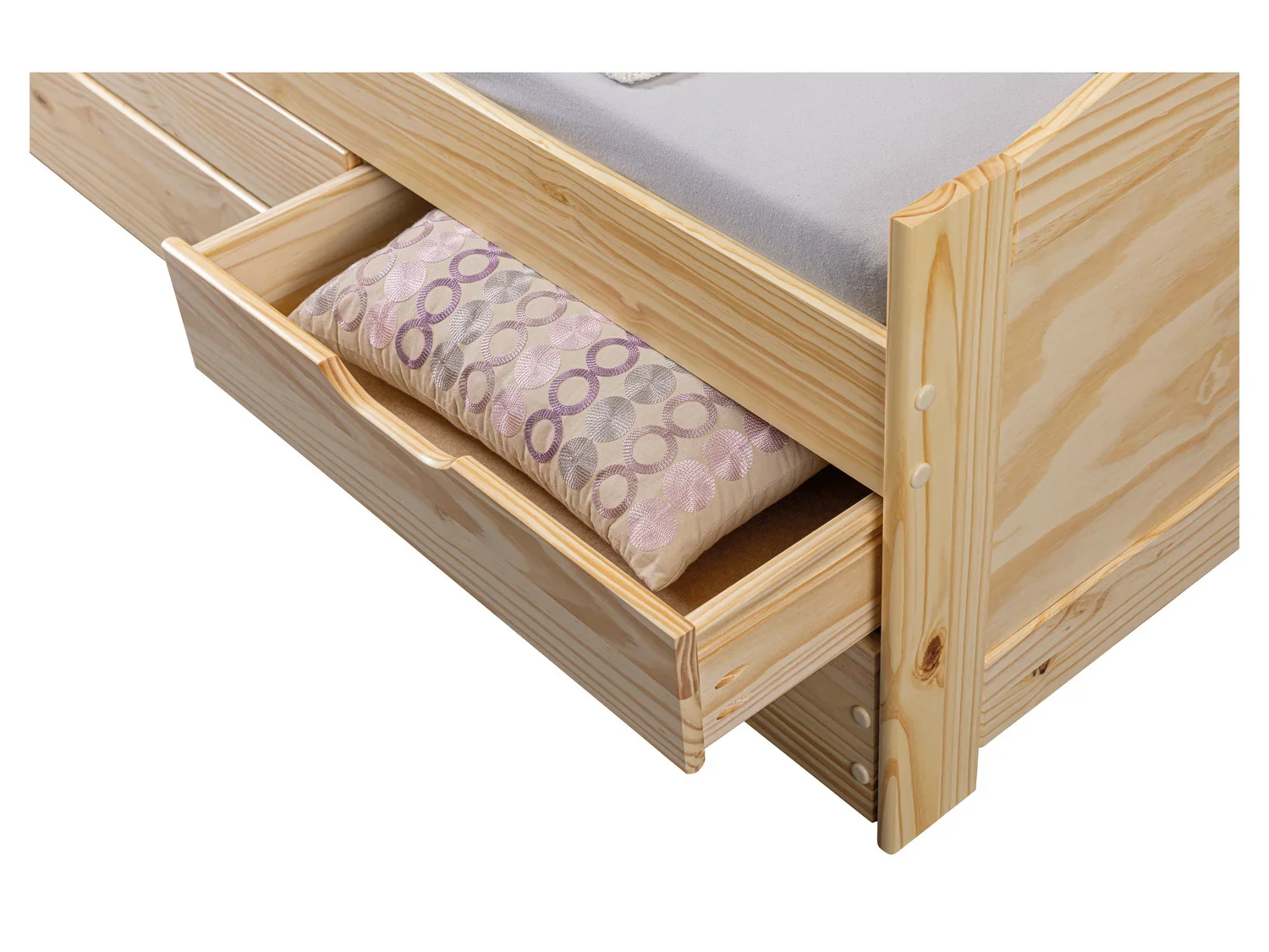 Inter Link Lit banquette 3 tiroirs, 205 x 63 x 96 cm