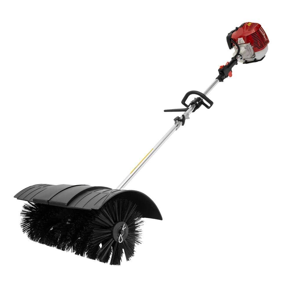 Yiyibyus 2.3 HP Powerful Handheld Cleaning Sweeper Power Lawn Sweeper