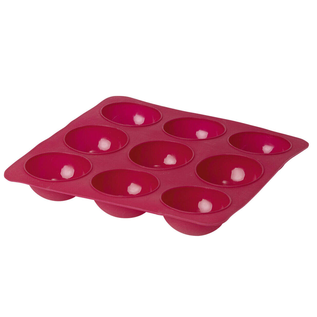Moule silicone rose 9 dômes