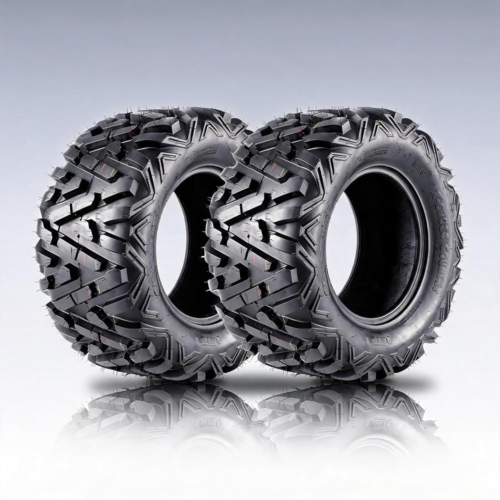 GarveeTech Set of 2-25x10x12 ATV UTV Tires