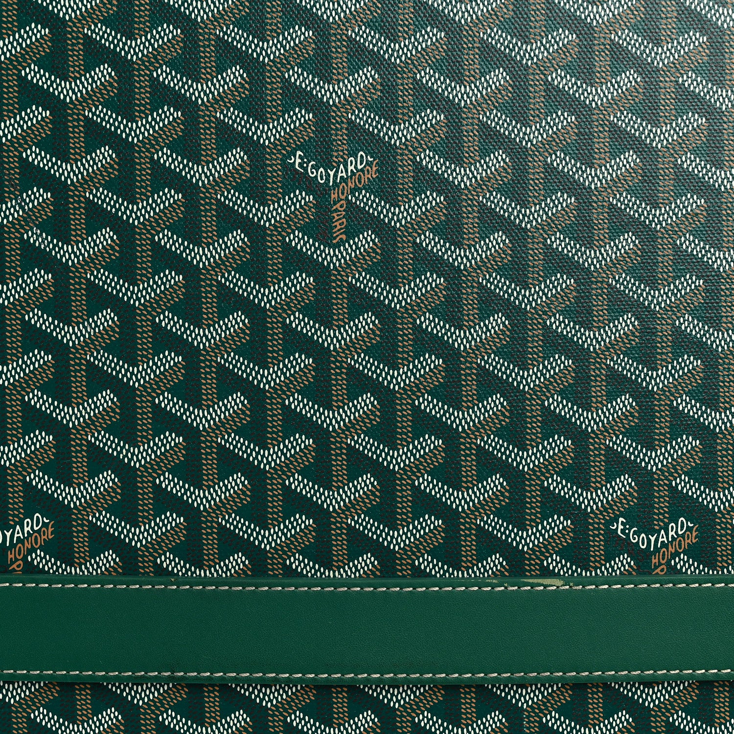Goyardine Bourget PM Green