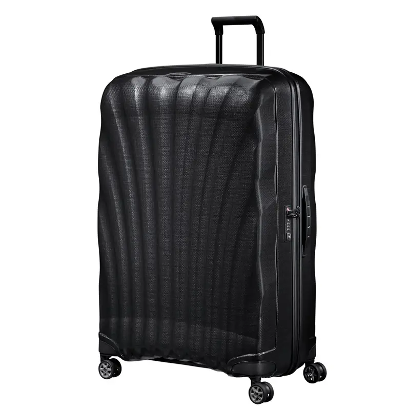 Black C-Lite Extra Large Spinner Checked Luggage | 9042-QLGKP - SAMSONITE OUTLET