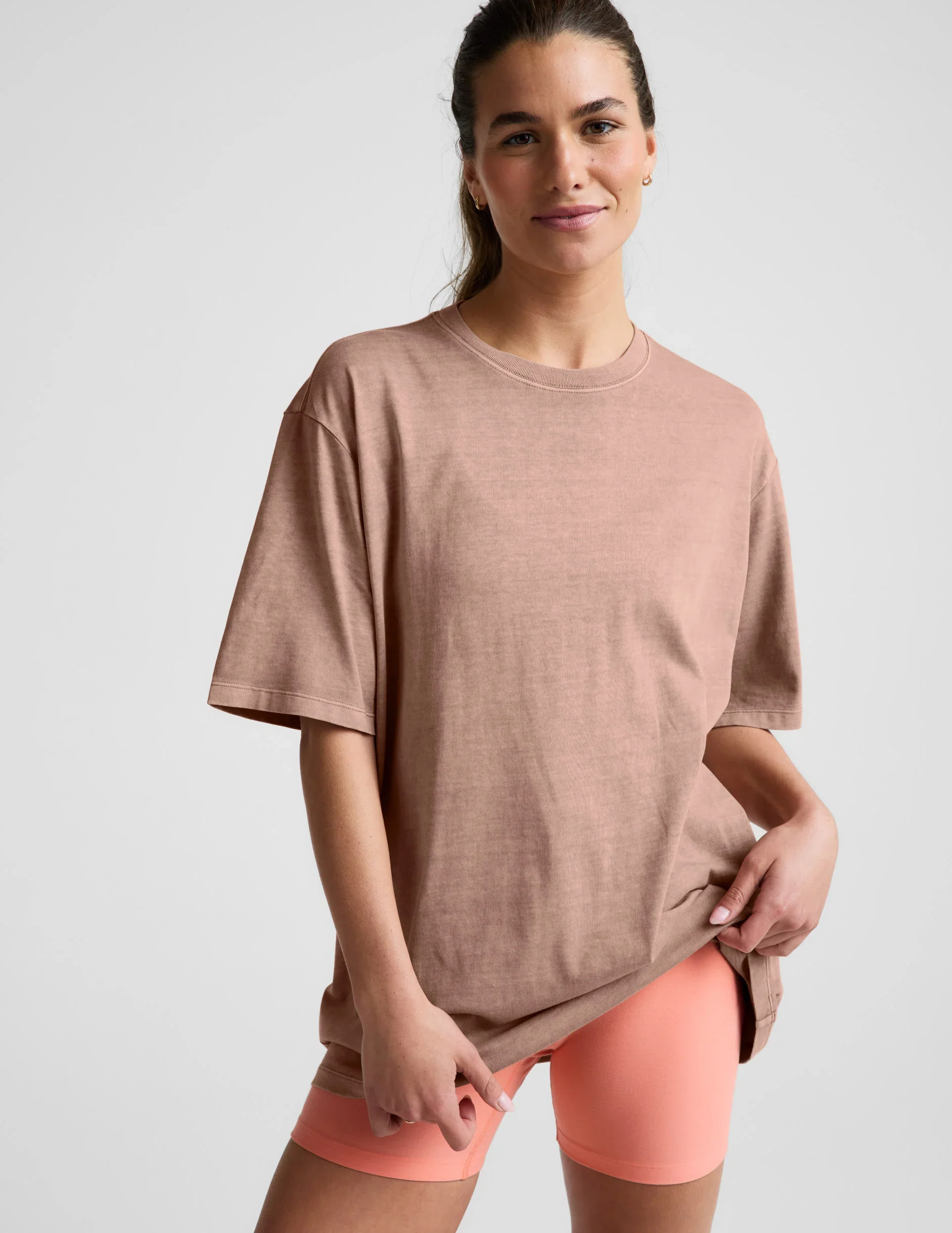 SoftKnit Better Than Ever Oversized Cotton Tee