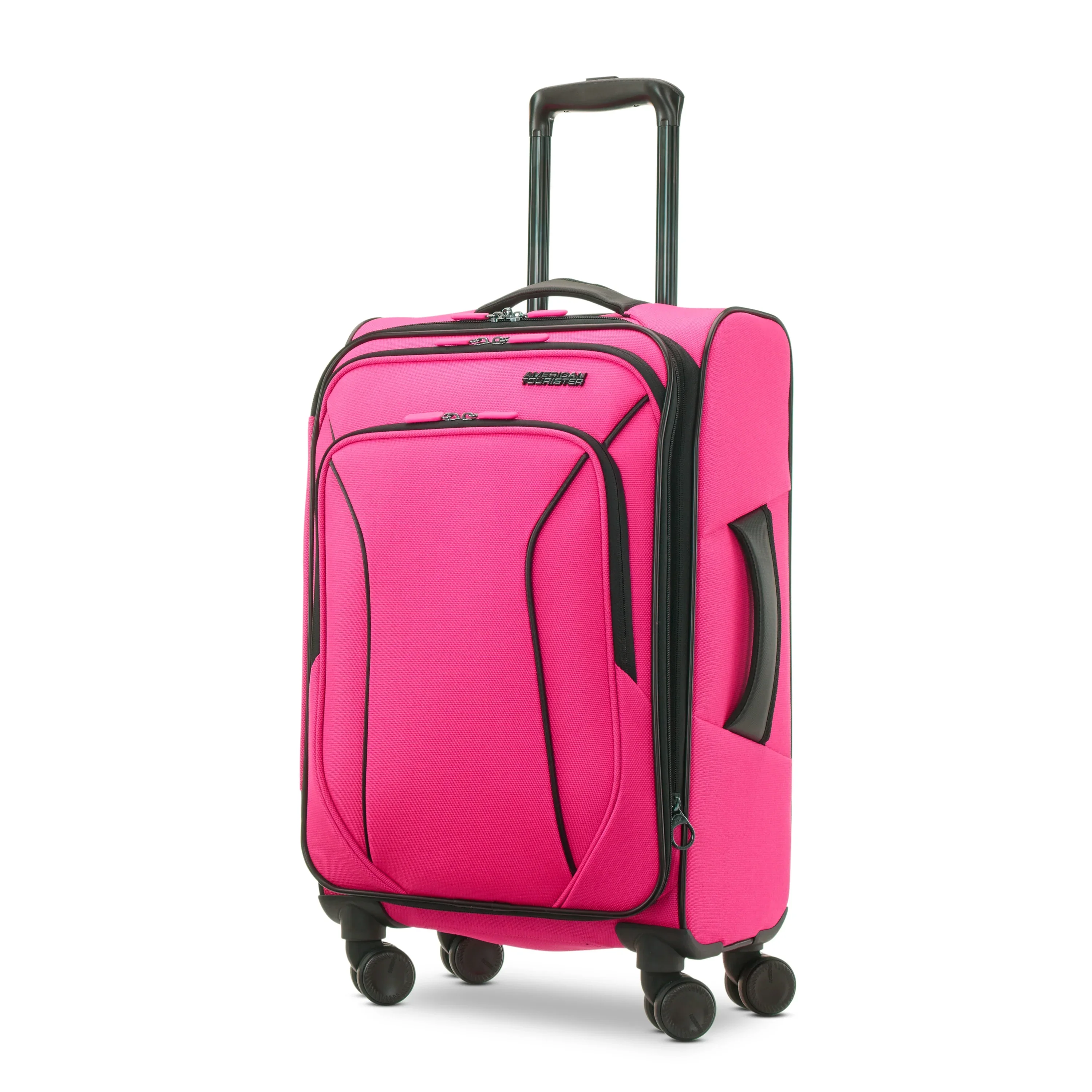 American Tourister X-Lite 3-Piece Luggage Set with Spinner Wheels - Light Grey