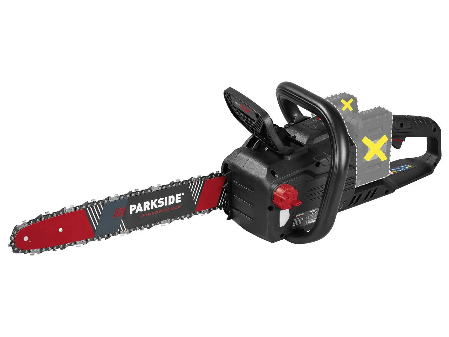 PARKSIDE PERFORMANCE Trononneuse sans fil PPKSA 40-Li B2, 40 V
