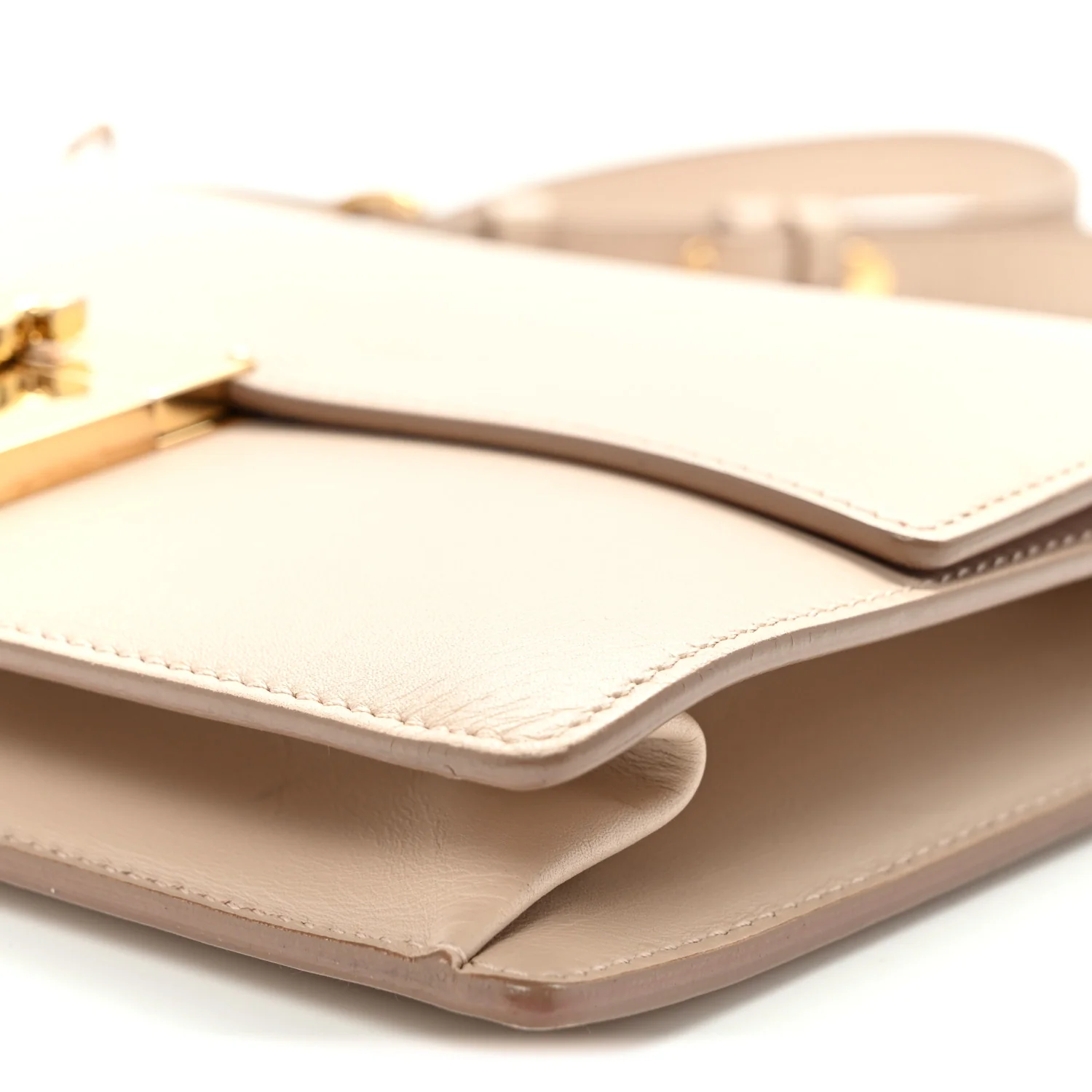 Calfskin Medium Aileen Bag Beige