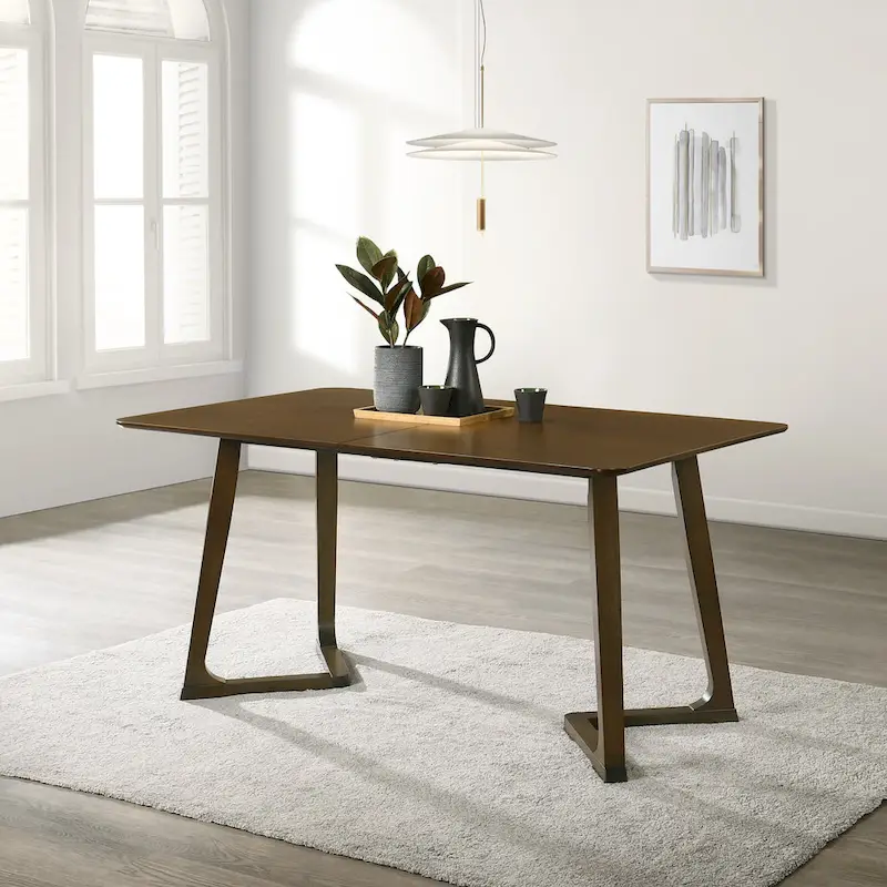 CraftPorch Retro-Inspired Mid-Century Dining Table