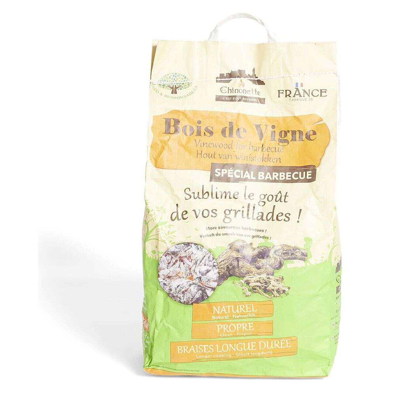 Bois de vigne spécial barbecue 4kg