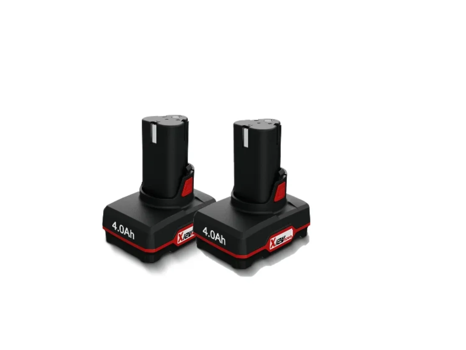 PARKSIDE Lot de 2 batteries, 4 Ah, 12 V