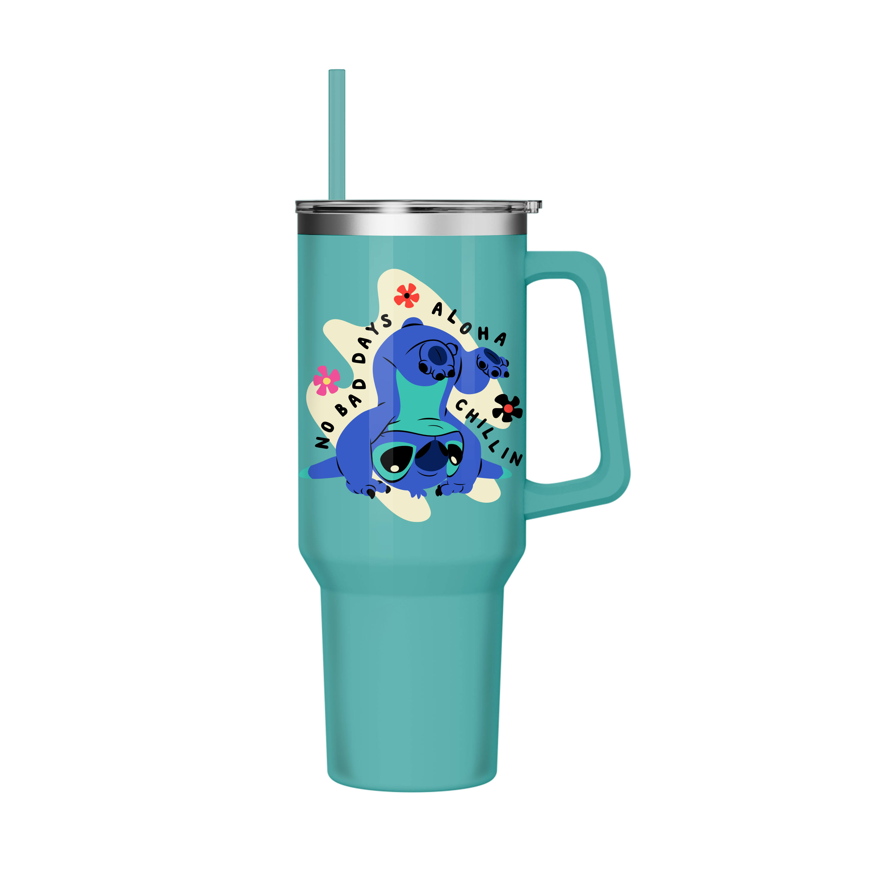 Lilo and Stitch 40oz Stainless Steel Tumbler with Handle