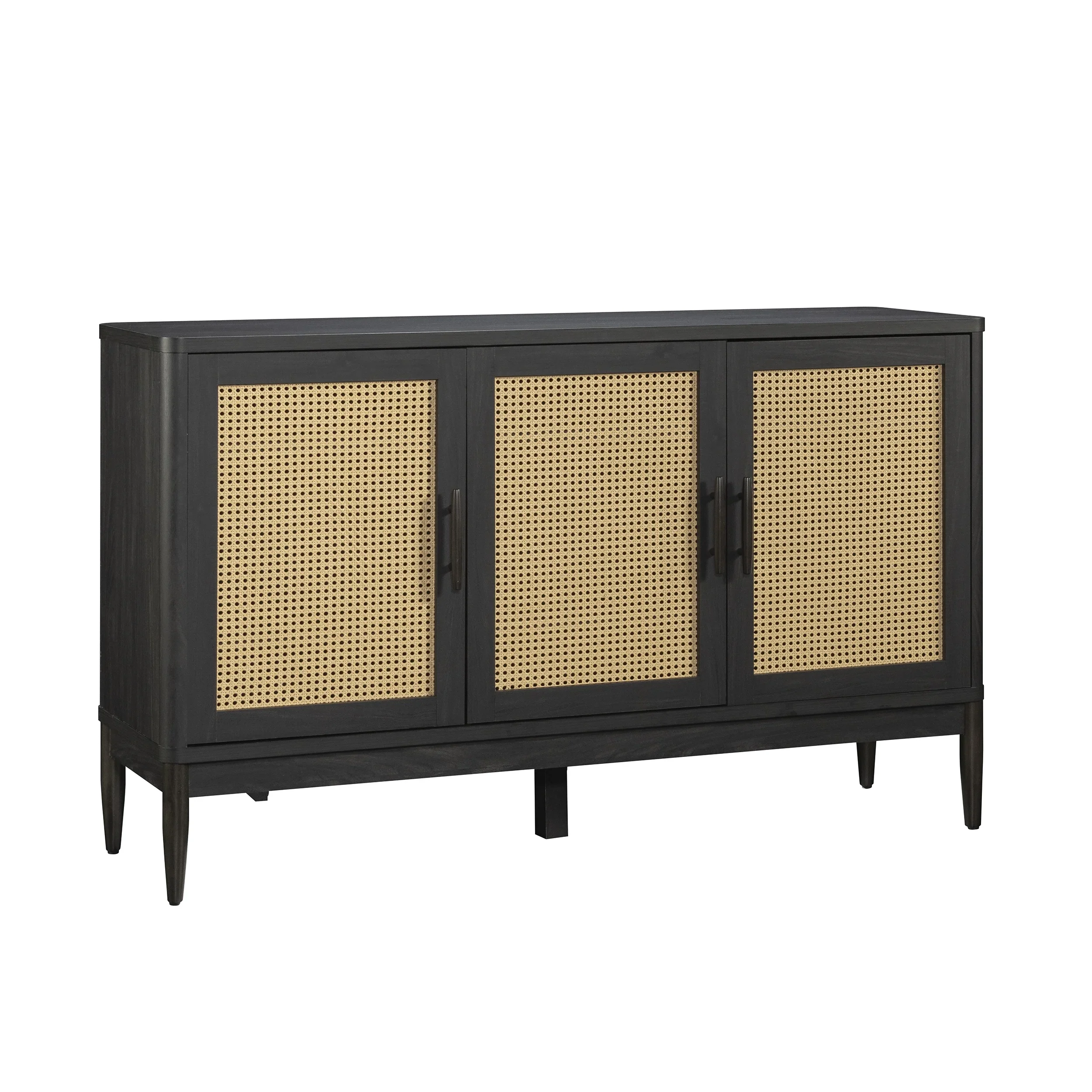 Better Homes & Gardens Springwood Caning Sideboard, Light Honey Finish