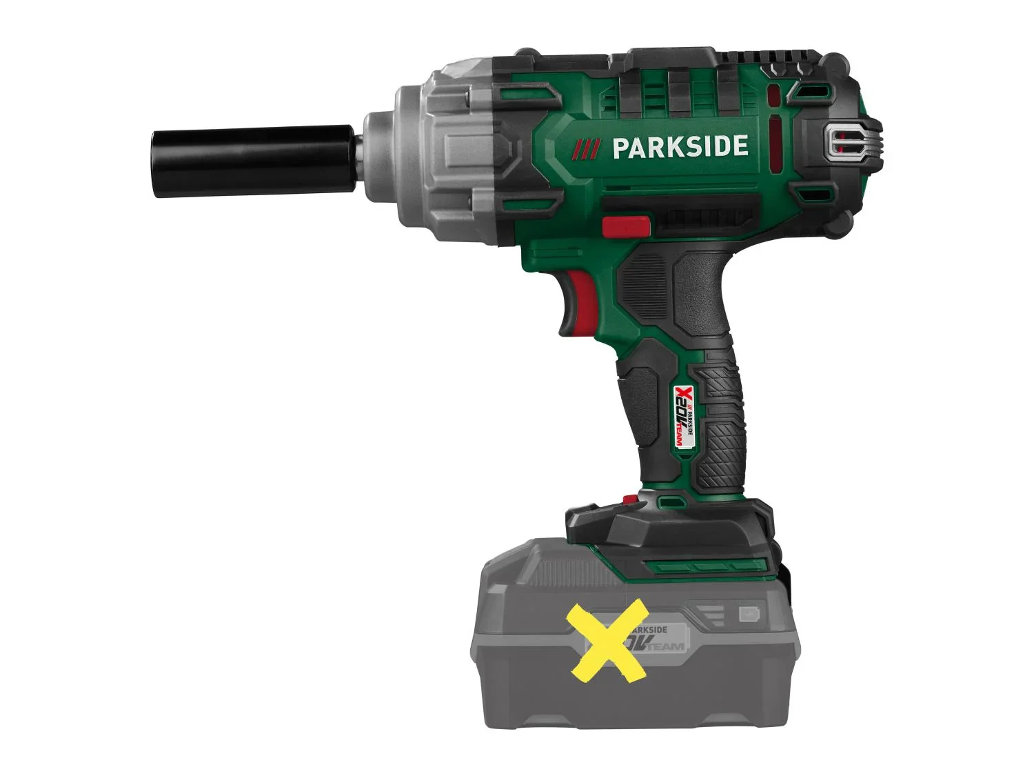 PARKSIDE Visseuse  chocs sans fil PASSK 20-Li C4, 20 V