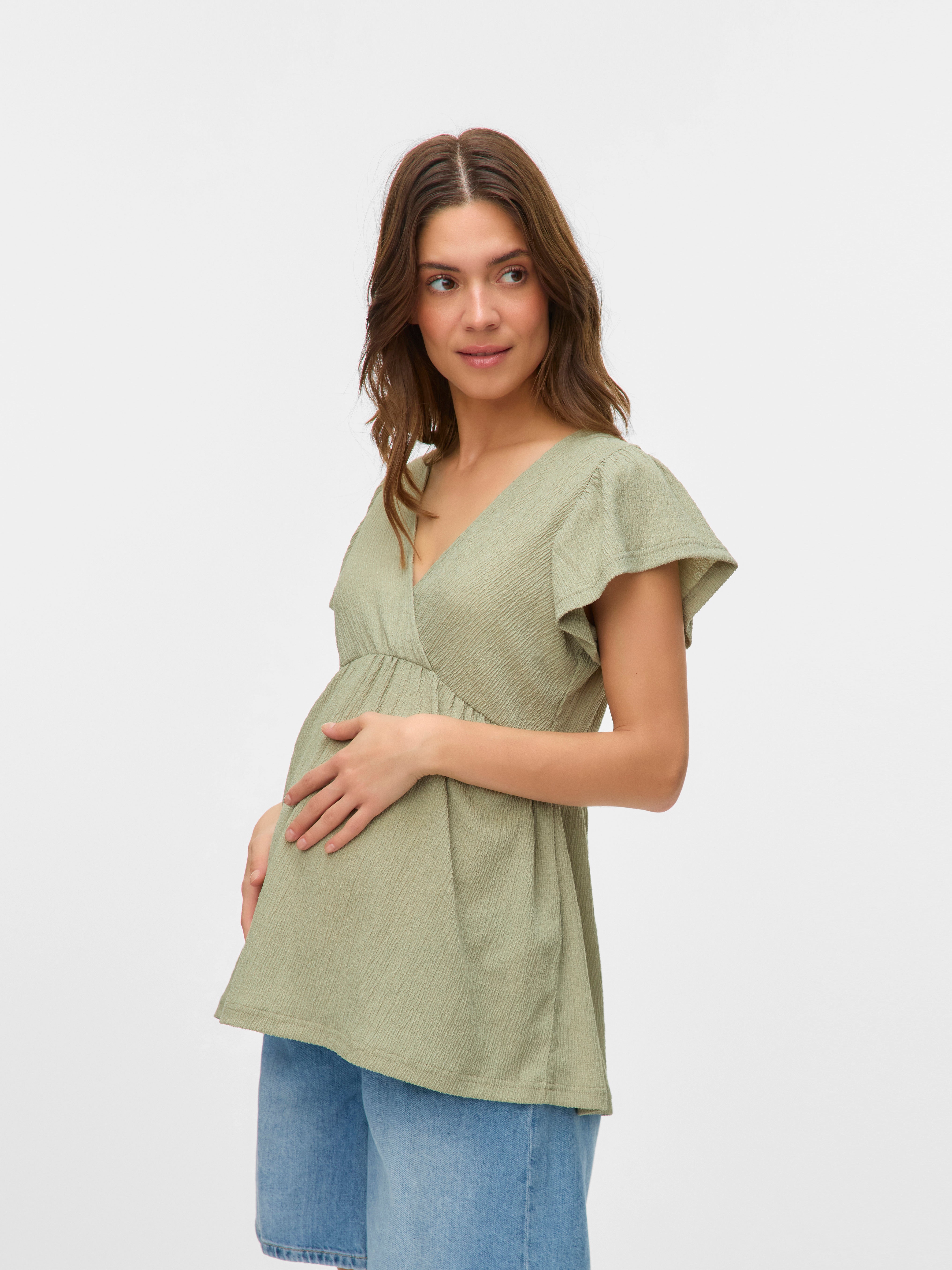 VERO MODA® Regular Fit V-Neck Top