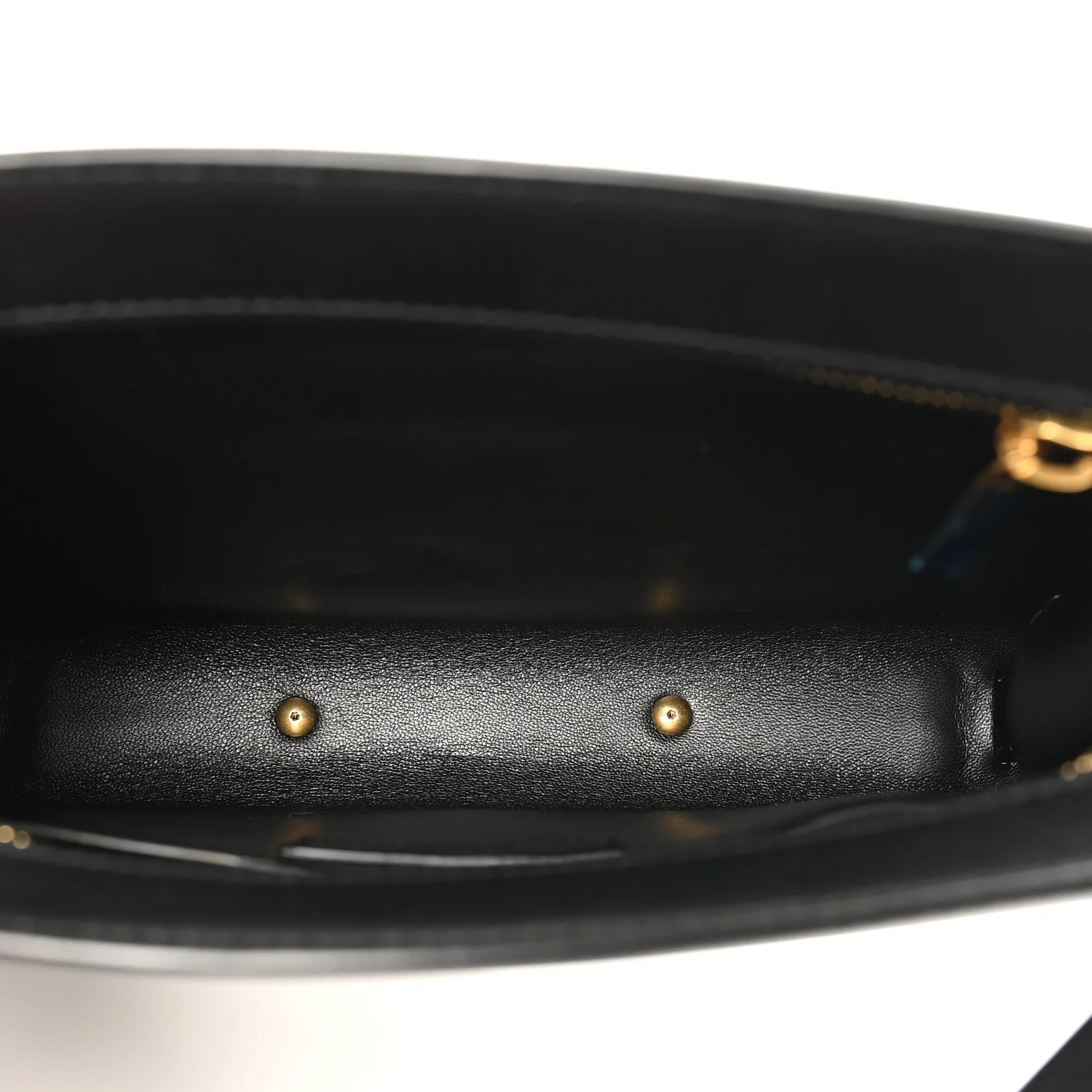 Calfskin Reverse Satchel Black