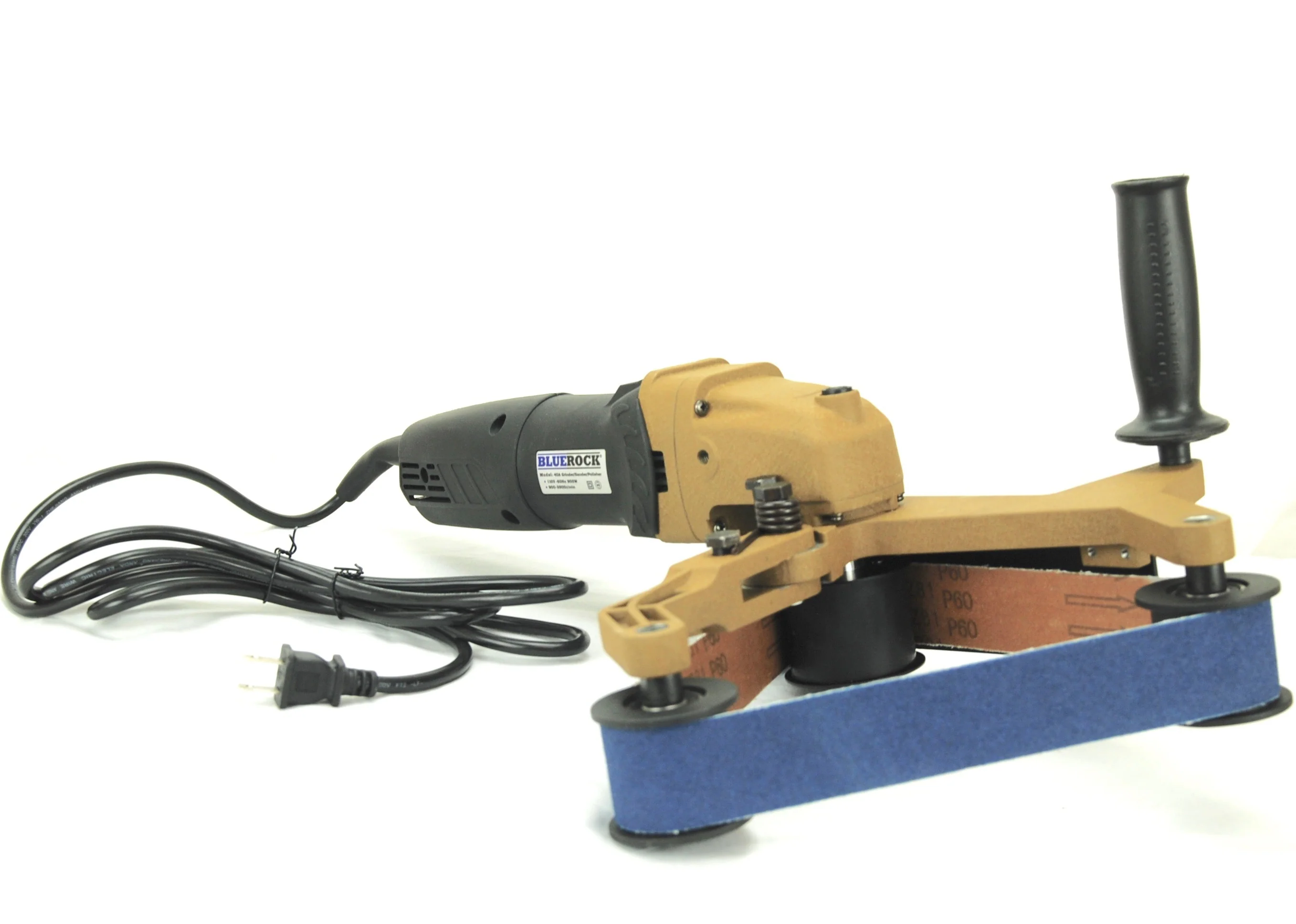 BLUEROCK  40A & 50 Belts Pipe Polisher Belt Sander (Belts fit Metabo) handrail pool fence exhaust stainless boat railing