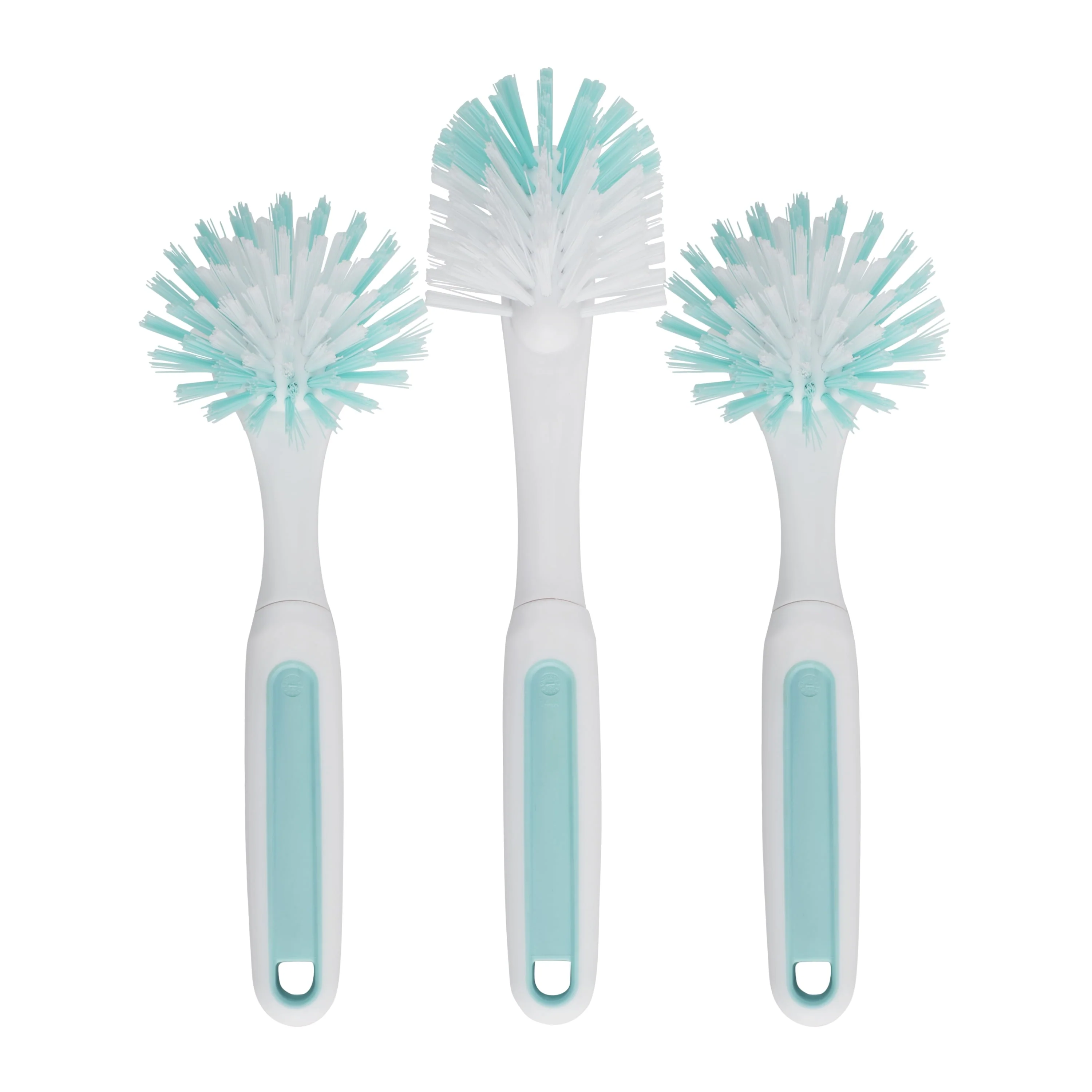 Goodcook Profreshionals 3 - Piece BPA - Free Kitchen Dish Brush Set, Teal