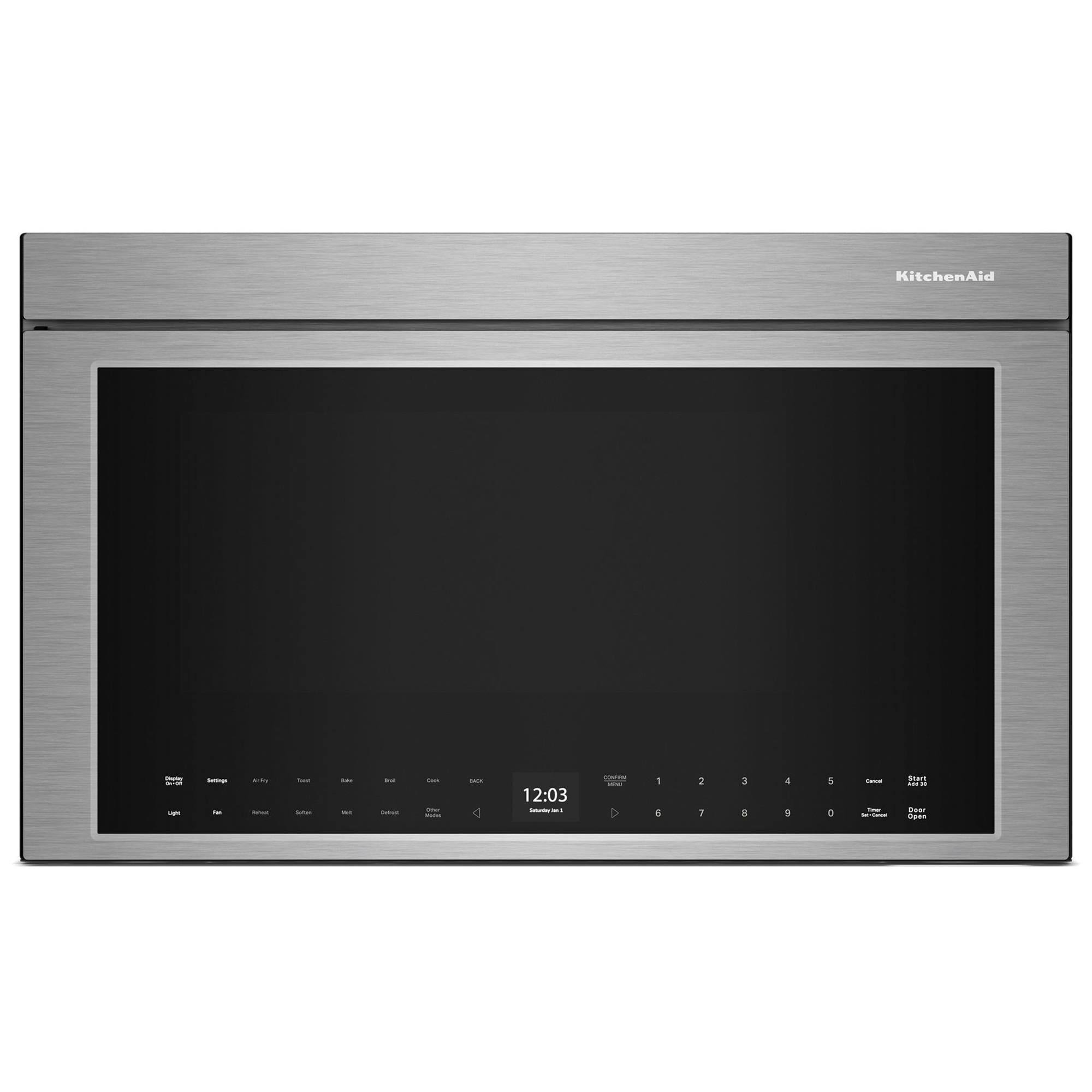 KitchenAid Multifunction Over-The-Range Oven with Flush Built-In Design