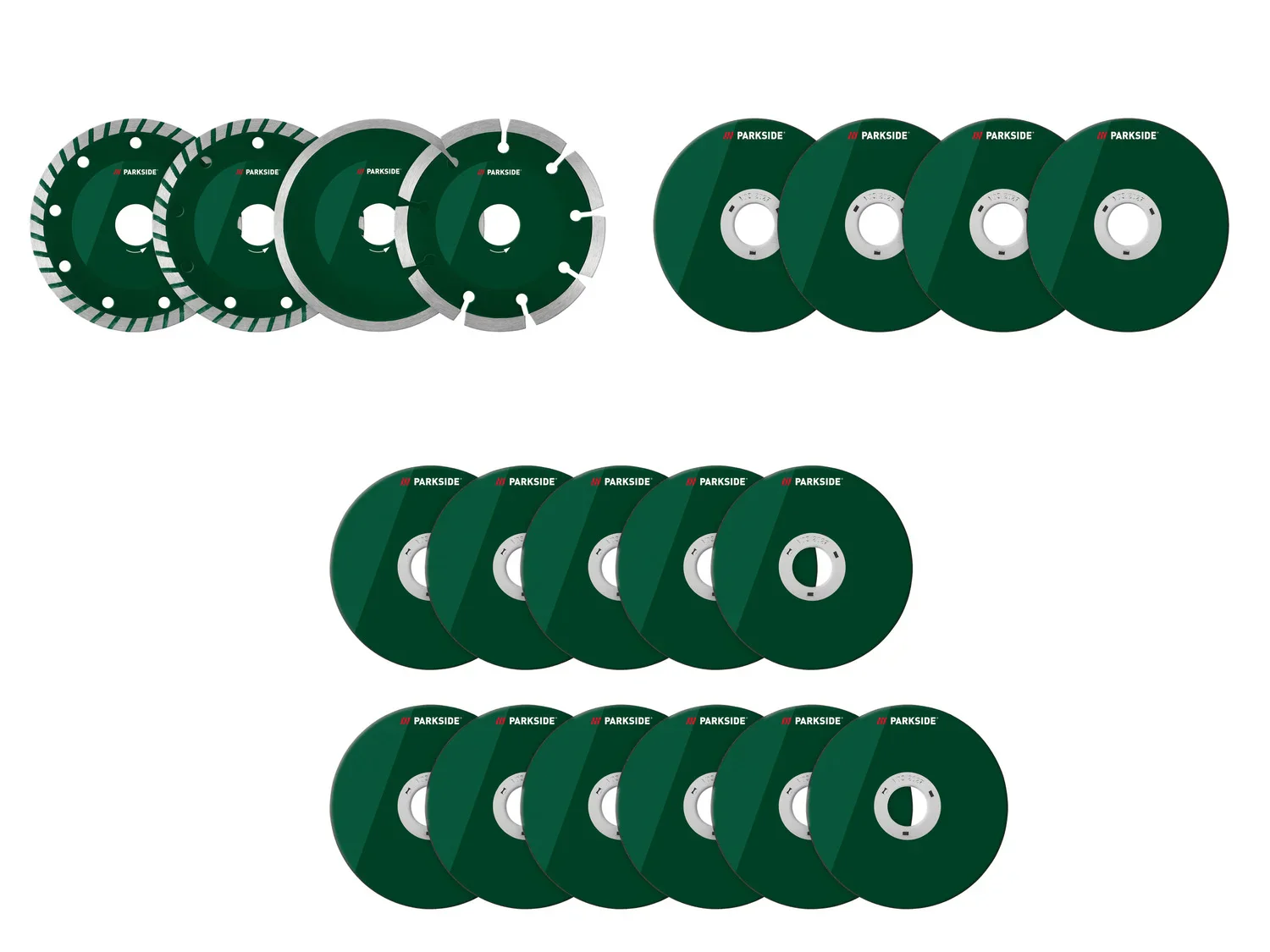 PARKSIDE Set de disques  trononner